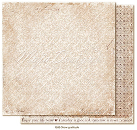 Maja Design - Bohemian Harmony - 12x12 Paper "Show Gratitude"