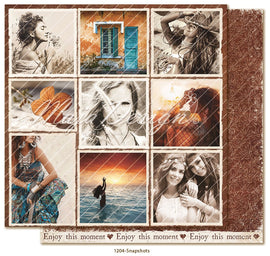 Maja Design - Bohemian Harmony - 12x12 Paper "Snapshots"