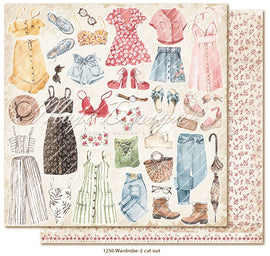 Maja Design - Everyday Life - 12x12 Paper "Wardrobe 2 Cut Out"