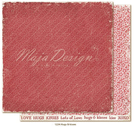 Maja Design - Everyday Life - 12x12 Paper "Hugs & Kisses"