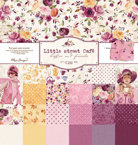 Maja Design - Little Street Cafe - 12x12 Collection Pack (19 Sheets)