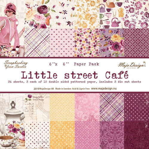 Maja Design - Little Street Cafe - 6x6 Collection Pack (36 Sheets)