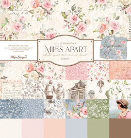 Maja Design - Miles Apart - 12x12 Collection Pack (25 Sheets)