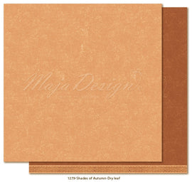 Maja Design - Monochromes - Shades of Autumn - 12x12 paper "Dry Leaf"