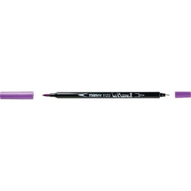 Marvy - Le Plume II - Duel Tip Marker - Violet