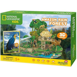 National Geographic - 3D Jigsaw Puzzle - Amazon Rain Forest