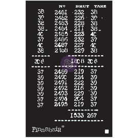 Prima Marketing - Stencils - Finnabair - Book of Numbers