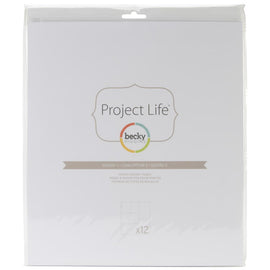 Project Life - Design G Photo Pocket Pages (10.5" x 12")