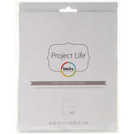 Project Life - 6x8 Photo Pocket Pages - Design 4