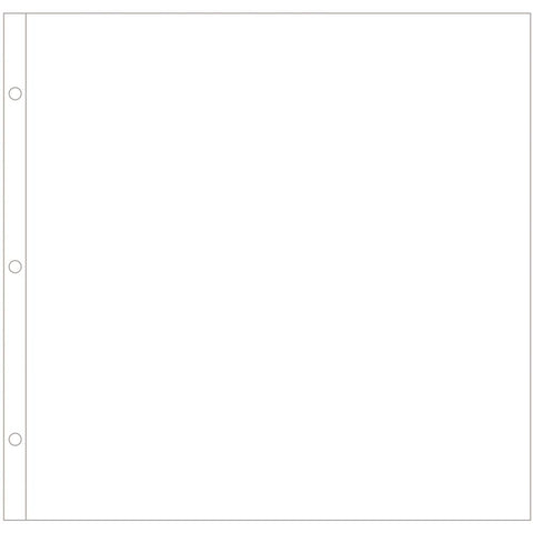 Project Life - 12x12 Page Protectors  (Big Pack 60 Pages)