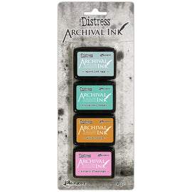 Ranger - Tim Holtz - Distress Mini Archival Ink Set 4