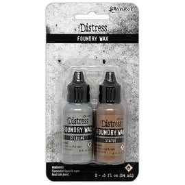 Tim Holtz - Foundry Wax - Sterling/Statue
