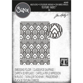 Sizzix - Tim Holtz 3D Multi Level Textured Fades A6 - Arched