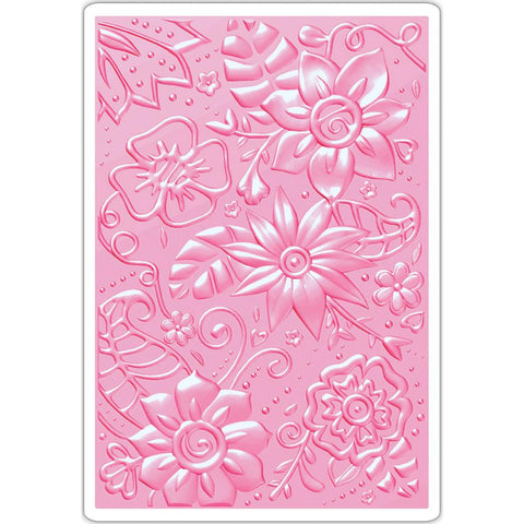 Sizzix - Courtney Chilson 3D Textured Impressions - Bohemian Botanicals