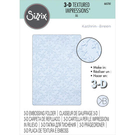 Sizzix - Kathrin Breen 3D Textured Impressions - Snowflakes #2