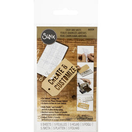 Sizzix - Sticky Grid Sheets (5pcs)