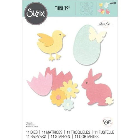 Sizzix - Olivia Rose Thinlits - Basic Easter Shapes (666108)