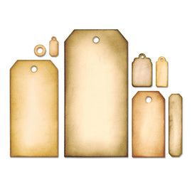 Sizzix - Tim Holtz Framelits - Tag Collection (658784)