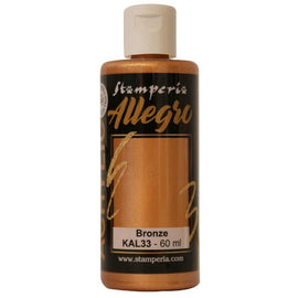 Stamperia - Allegro Paint - Bronze (Metallic) 60ml