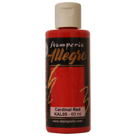 Stamperia - Allegro Paint - Cardinal Red 60ml