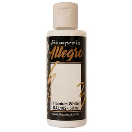 Stamperia - Allegro Paint - Titanium White 60ml