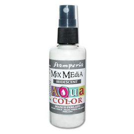 Stamperia - Mix Media Aqua Color Spray - Pearl White