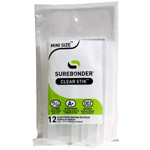 Surebonder All Temperature Glue Gun Sticks - Mini 4 – Embellish It