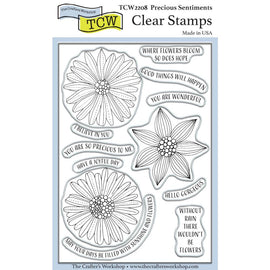 The Crafter's Workshop - Clear Stamps - Precious Sentiments