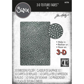 Sizzix - Tim Holtz 3D Texture Fades - Cracked Leather