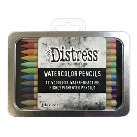 Tim Holtz Distress Watercolour Pencils - Set 2 (12pk)