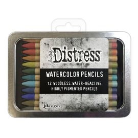 Tim Holtz Distress Watercolour Pencils - Set 3 (12pk)
