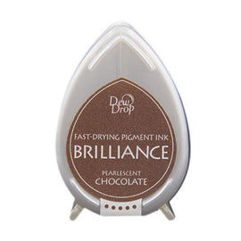 Brilliance Ink Pad - Dew Drop - Pearlescent Chocolate