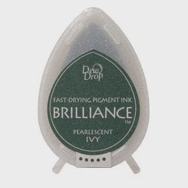 Brilliance Ink Pad - Dew Drop - Pearlescent Ivy