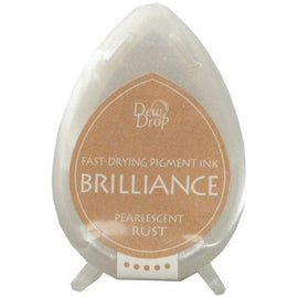 Brilliance Ink Pad - Dew Drop - Pearlescent Rust