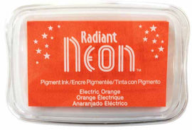 Radiant Neon - Pigment Ink Pad - Electric Orange