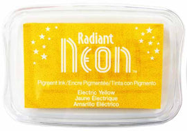 Radiant Neon - Pigment Ink Pad - Electric Yellow