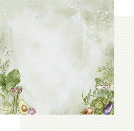 Uniquely Creative - Garden Path - 12x12 Pattern Paper "Veggie Patch"