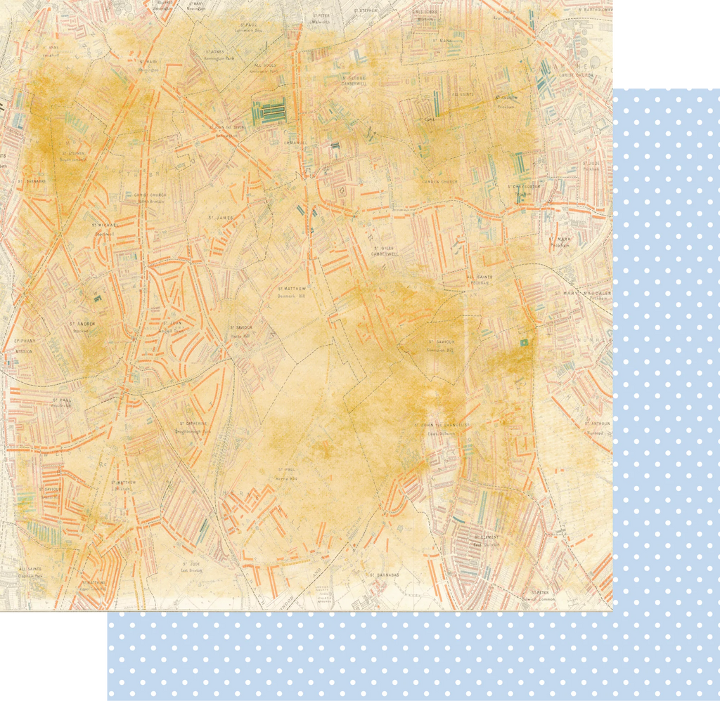 Uniquely Creative - Main Street - 12x12 Pattern Paper