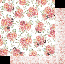 Uniquely Creative - Steampunk Boutique - 12x12 Pattern Paper "Hybrid Bloomes"