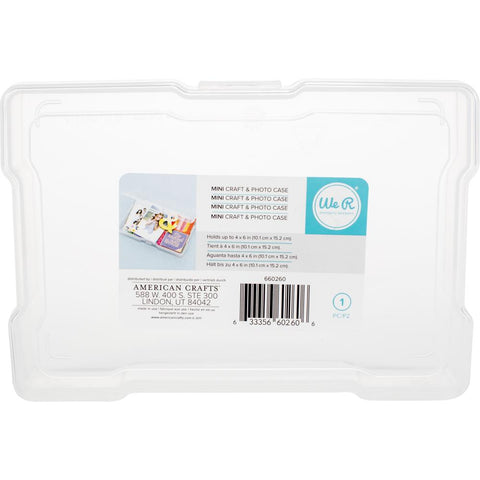 We R Memory Keepers - Mini Craft & Photo Case 4"x6"
