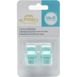 We R Memory Keepers - Mini Alphabet Punch Board Blade Refill 2pk
