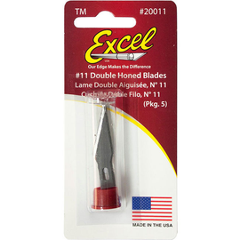 Excel - No. 11 Double Honed Replacement Blades (5pk)