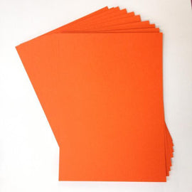 Artfull Cardstock - A5 Card Pack - Orange (10 sheets)