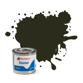 Humbrol - 14ml Enamel Paint - Metallic Gun Metal