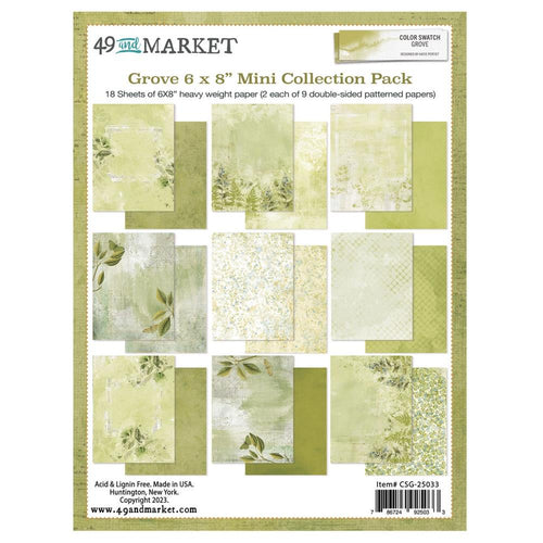 49 and Market - Color Swatch Grove - 6x8 Mini Collection Pack