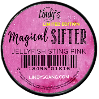 Lindy's Stamp Gang - Magicals Sifter - Jellyfish Sting Pink LIMITED EDITION