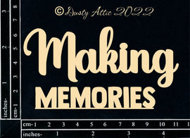 Dusty Attic - "Words - Making Memories"