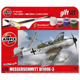 Airfix - Small Starter Kit - Messerschmitt Bf109E-3 1:72 (Skill Level 1)