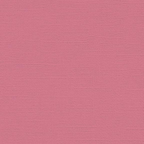 My Colors Cardstock - Canvas 12x12 - Coral Rose