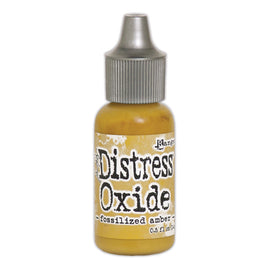 Tim Holtz Distress Oxide Re-Inker - Fossilized Amber